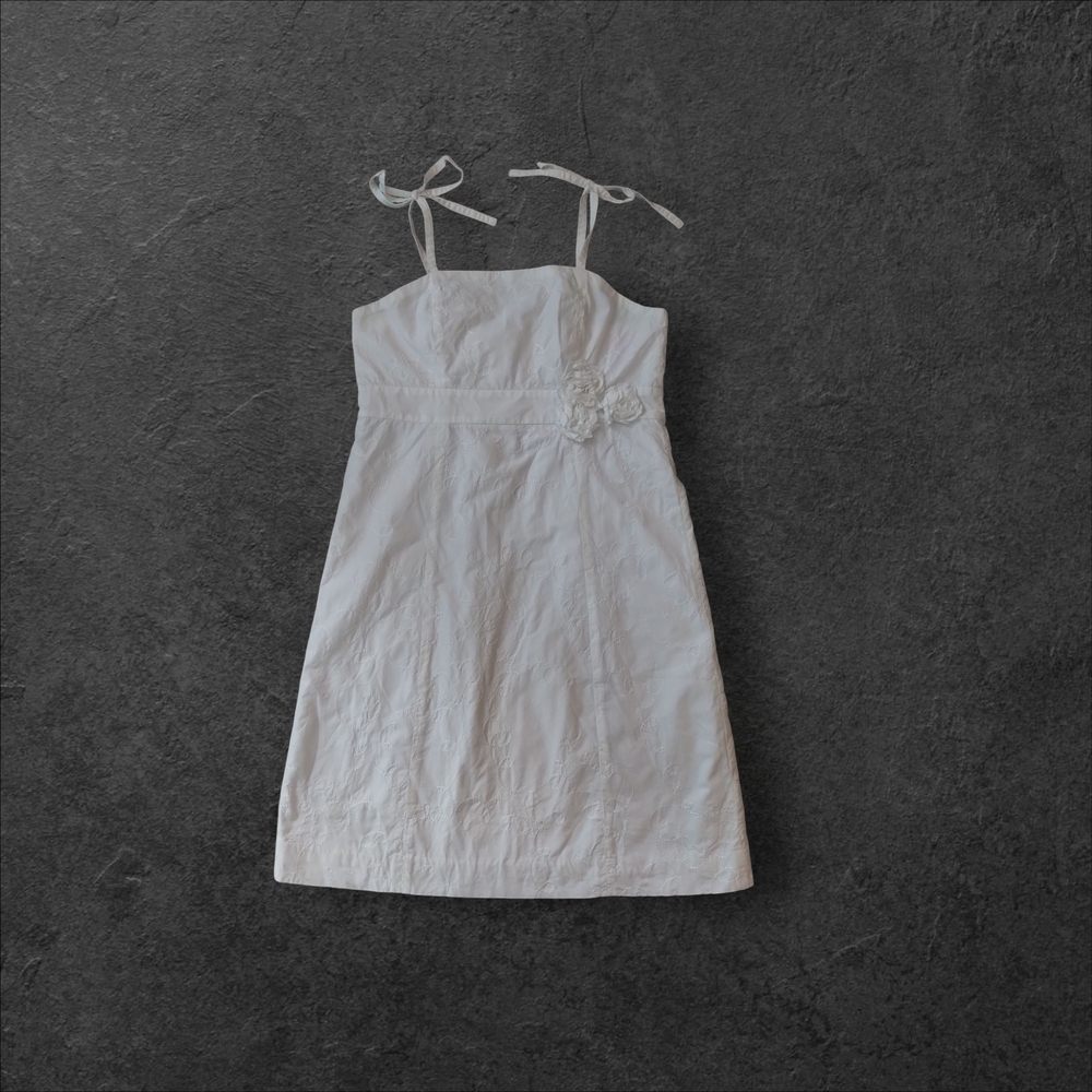Elegant White Kids Dress